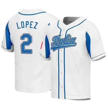 Nicky Lopez Royals Replica Home Jersey